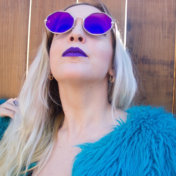 SOLD! More colors coming! Mirror Octagonal Sunnies - Picture 2 of 4