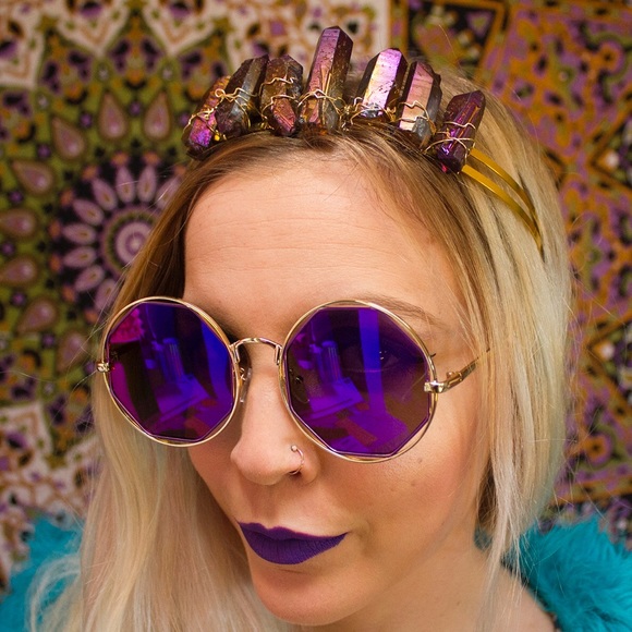 SOLD! More colors coming! Mirror Octagonal Sunnies - Picture 4 of 4