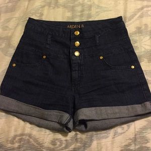 High waisted denim