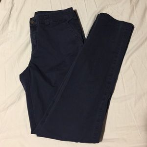 Gap broken-in straight navy khaki