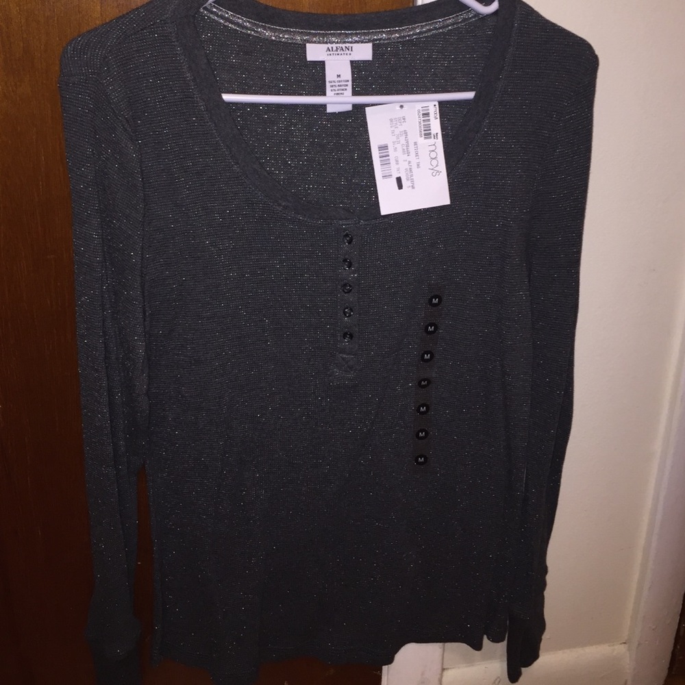 Long sleeve sparkly long sleeve shirt