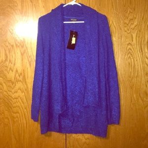 Deep Blue Comfy Cardigan