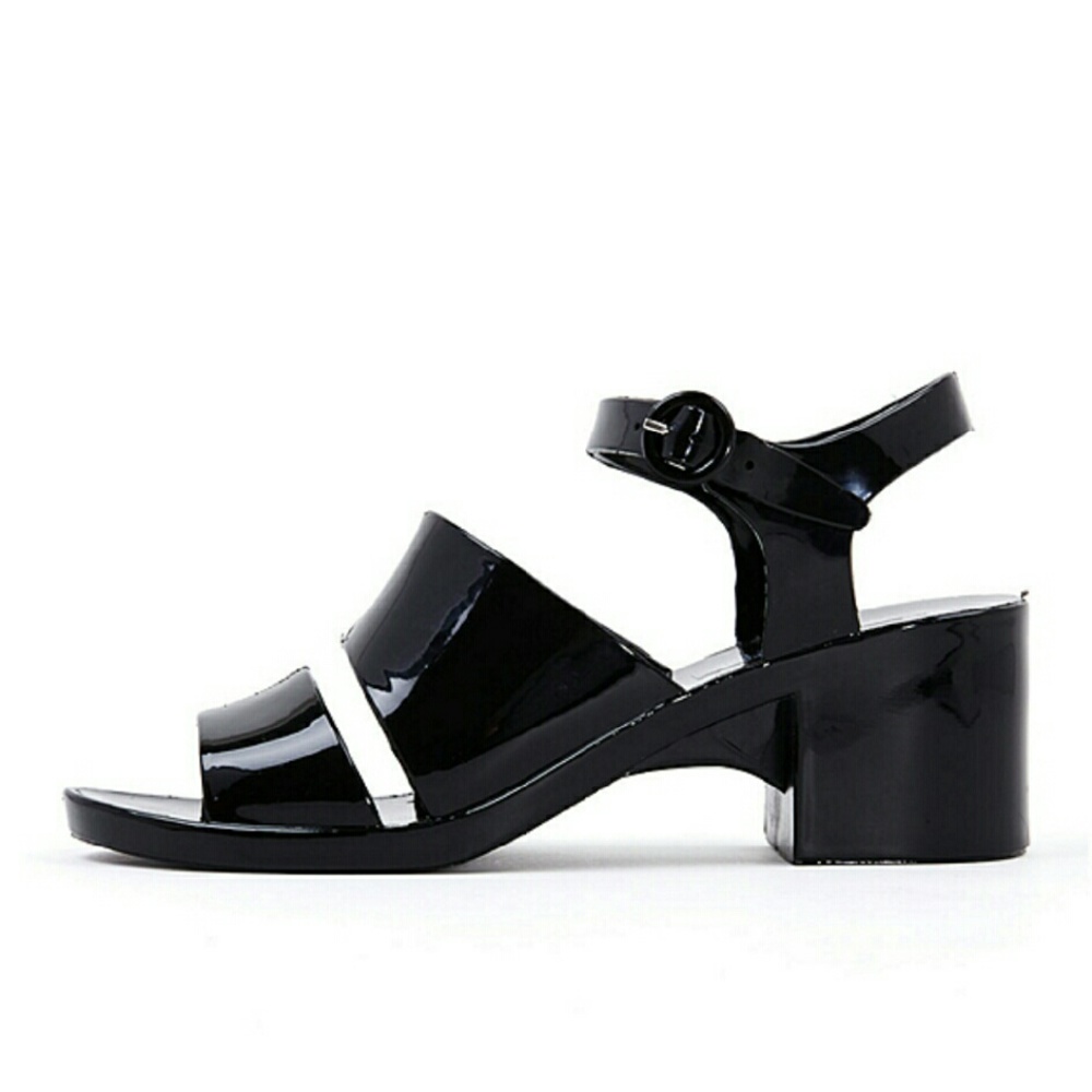 American Apparel classic Jelly Heel PVC sandal NEW