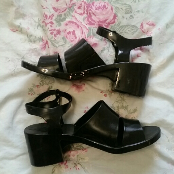 American Apparel classic Jelly Heel PVC sandal NEW - Picture 4 of 4