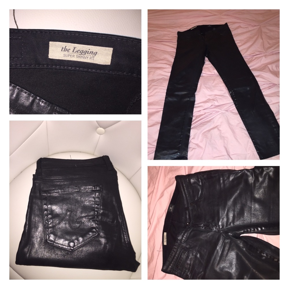 🔷🔻AG Leather Jeans