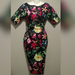NWT AX Paris Floral Print Dress Size 8