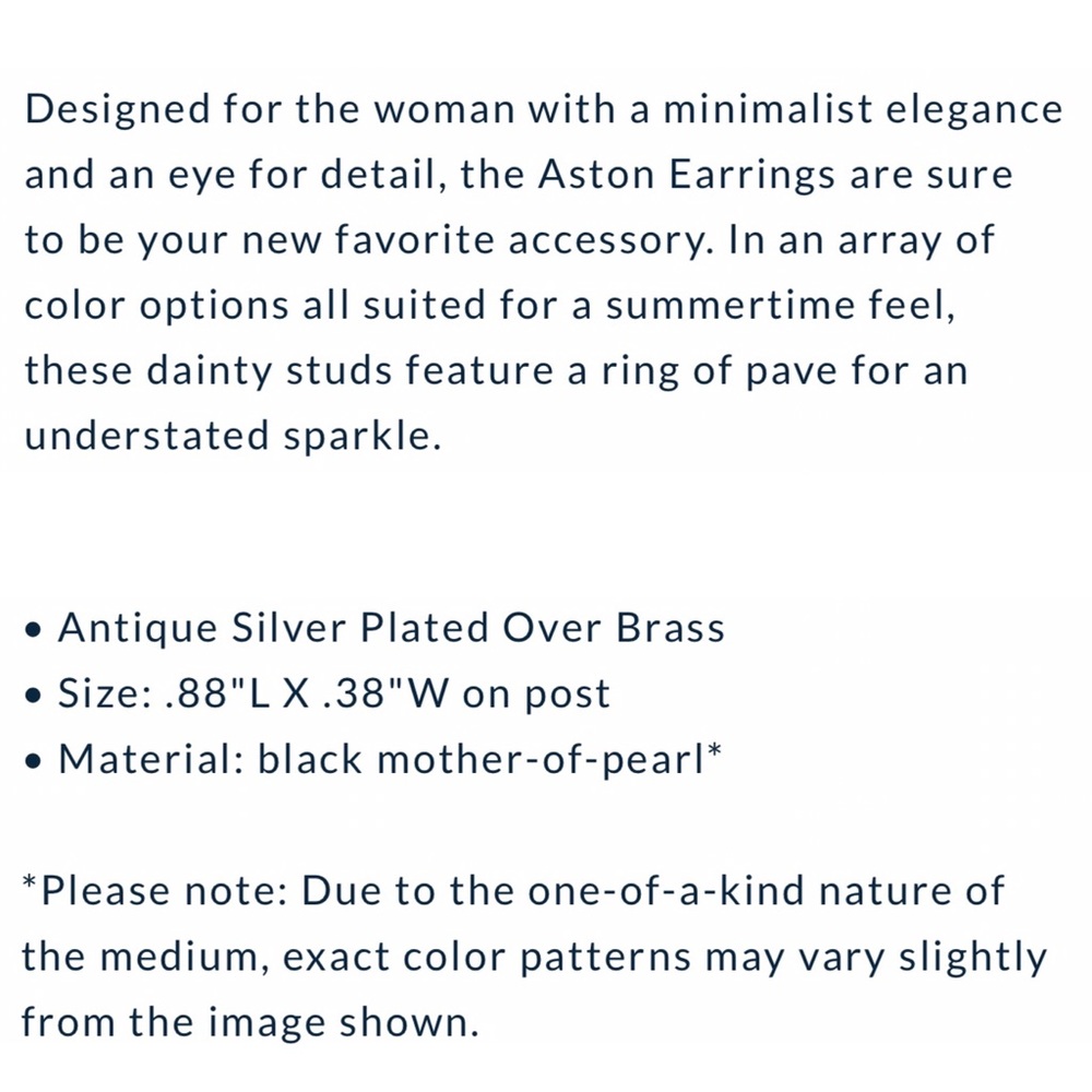 Kendra Scott Aston Stud Earrings - Picture 4 of 4