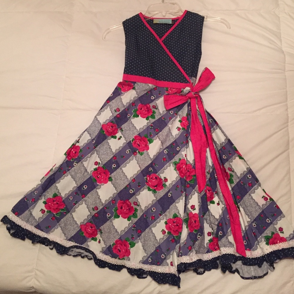 Vintage Couture sleeveless dress