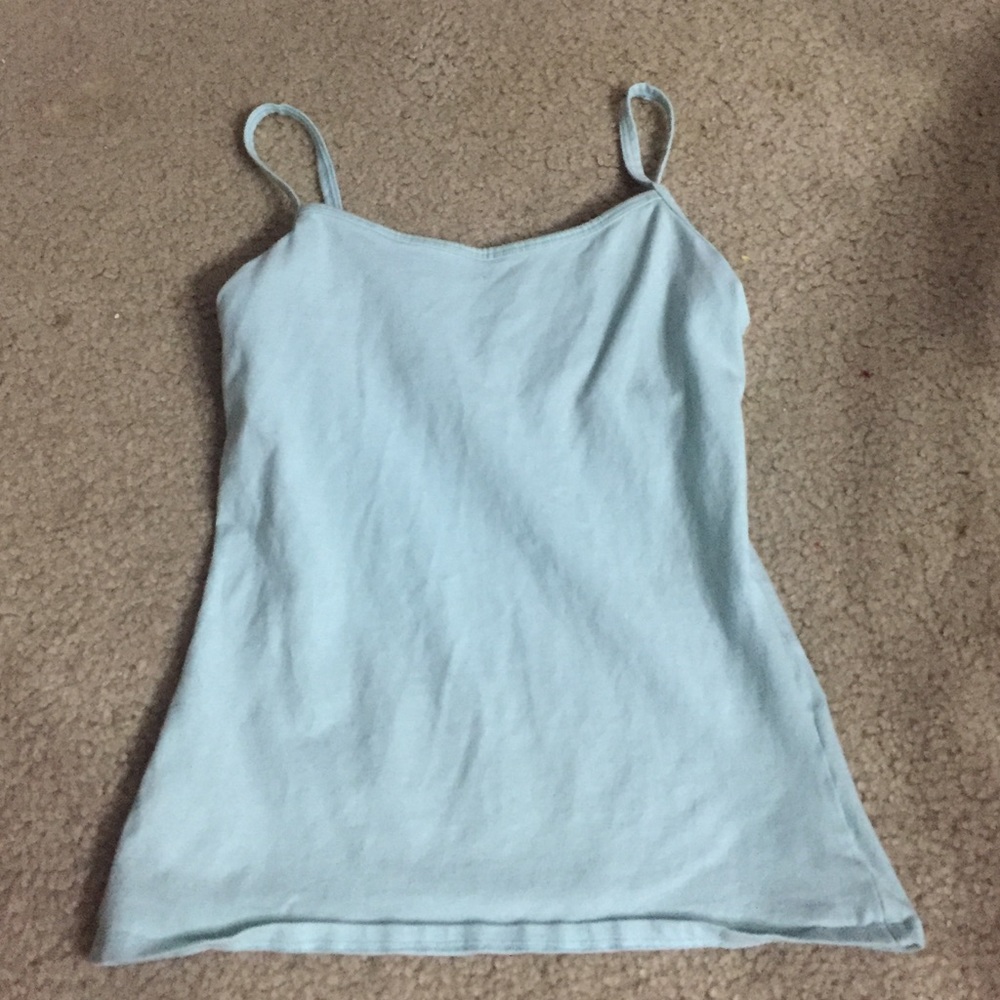 Light blue tank top!