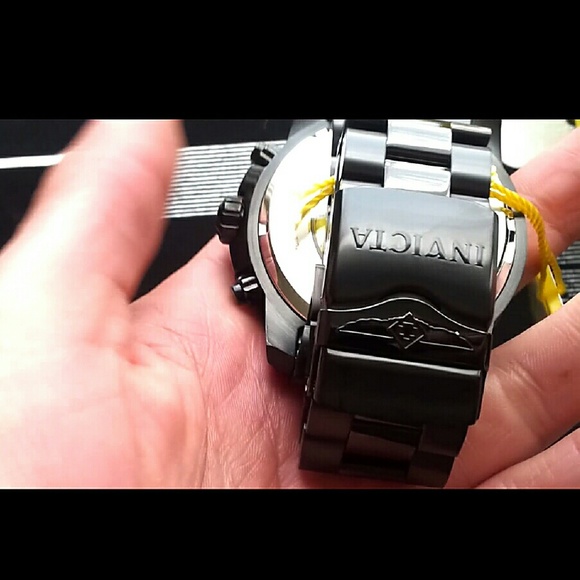 NWT $900 Invicta  Gunmetal Stainless Men's Watch - Picture 3 of 4