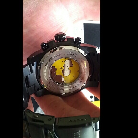 NWT $900 Invicta  Gunmetal Stainless Men's Watch - Picture 4 of 4