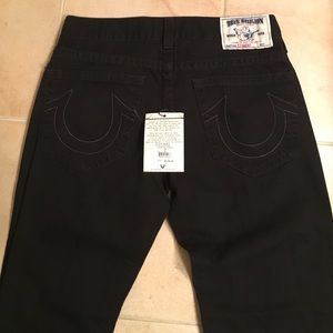 True religion %100 authentic black jeans