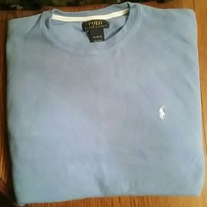 Long sleeve polo shirt