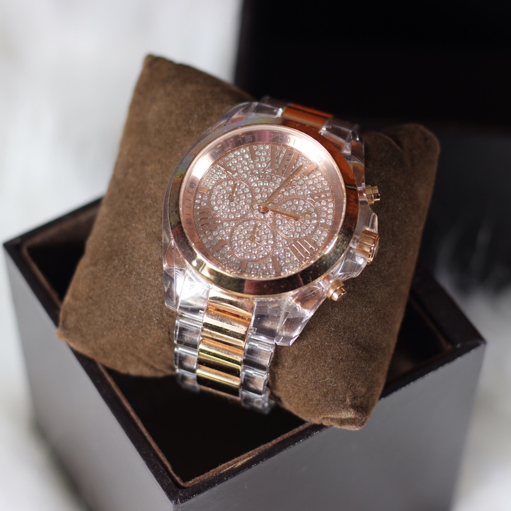 MK Authentic Rose Gold Watch