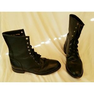Vintage leather boots