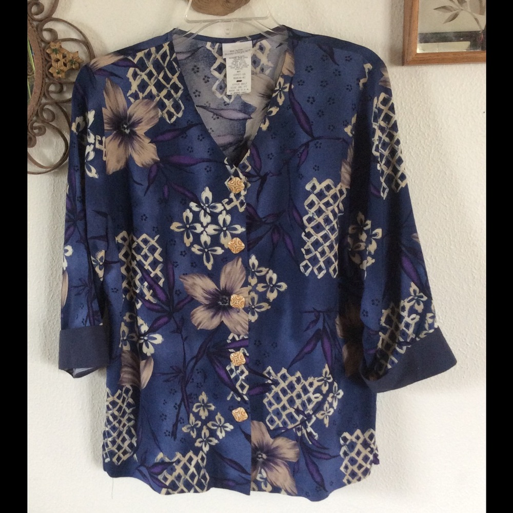 WOMENS BLAIR BOUTIQUE TOP, SIZE SM PT