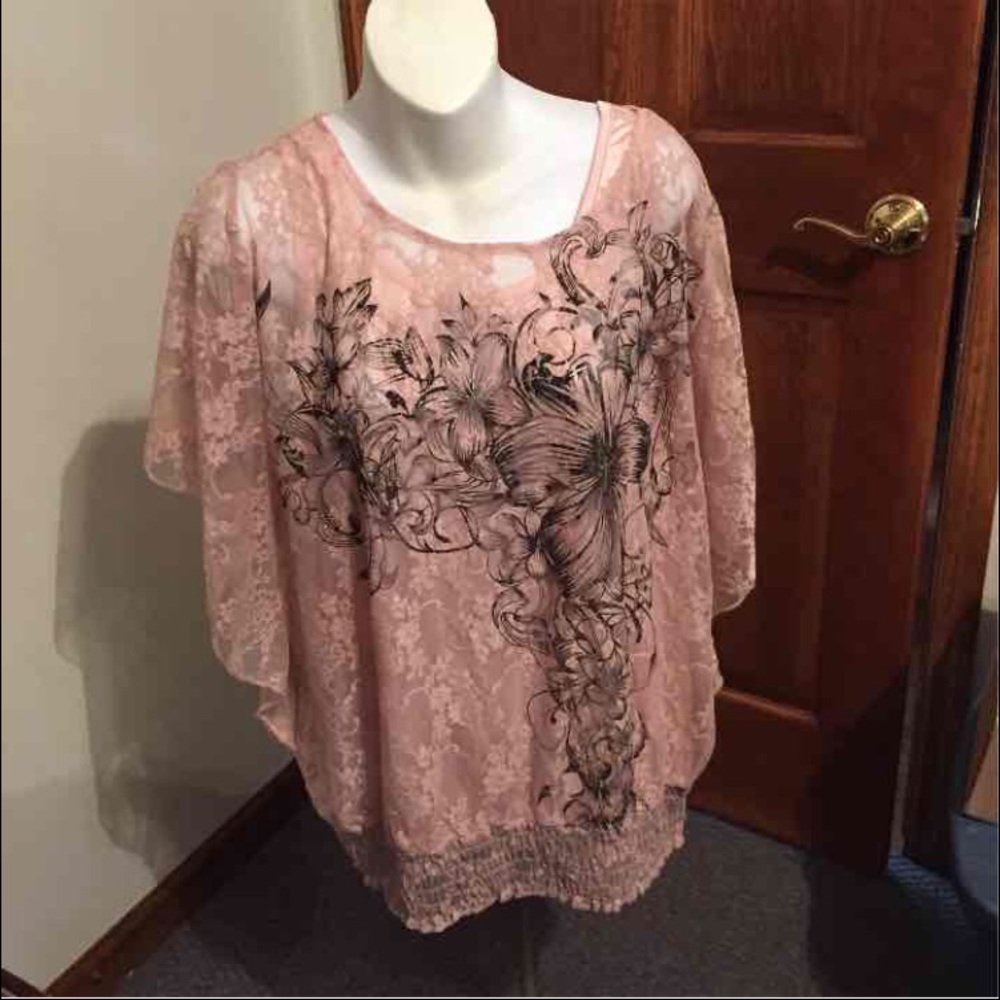 Gorgeous peach blouse