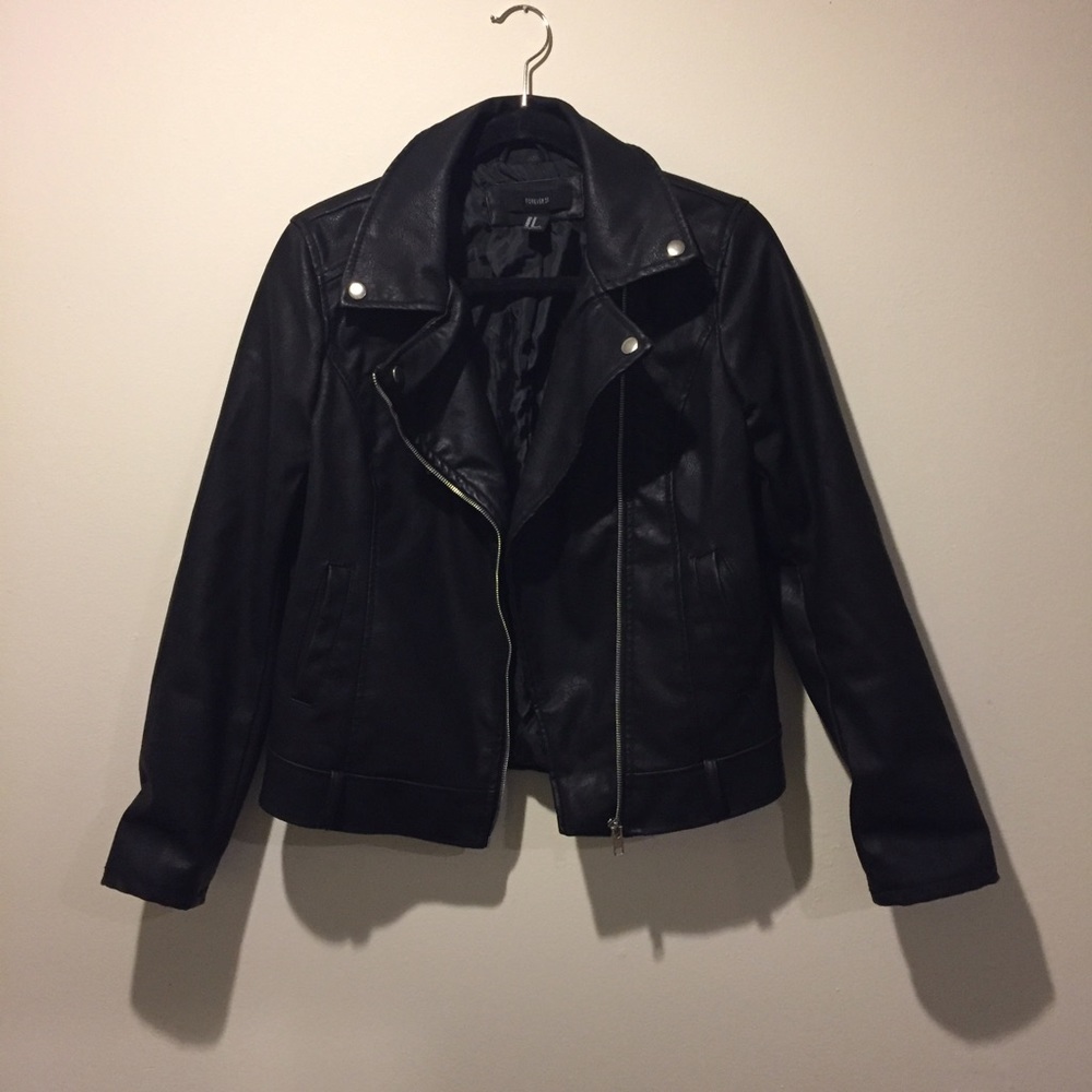 Forever 21 pleather jacket