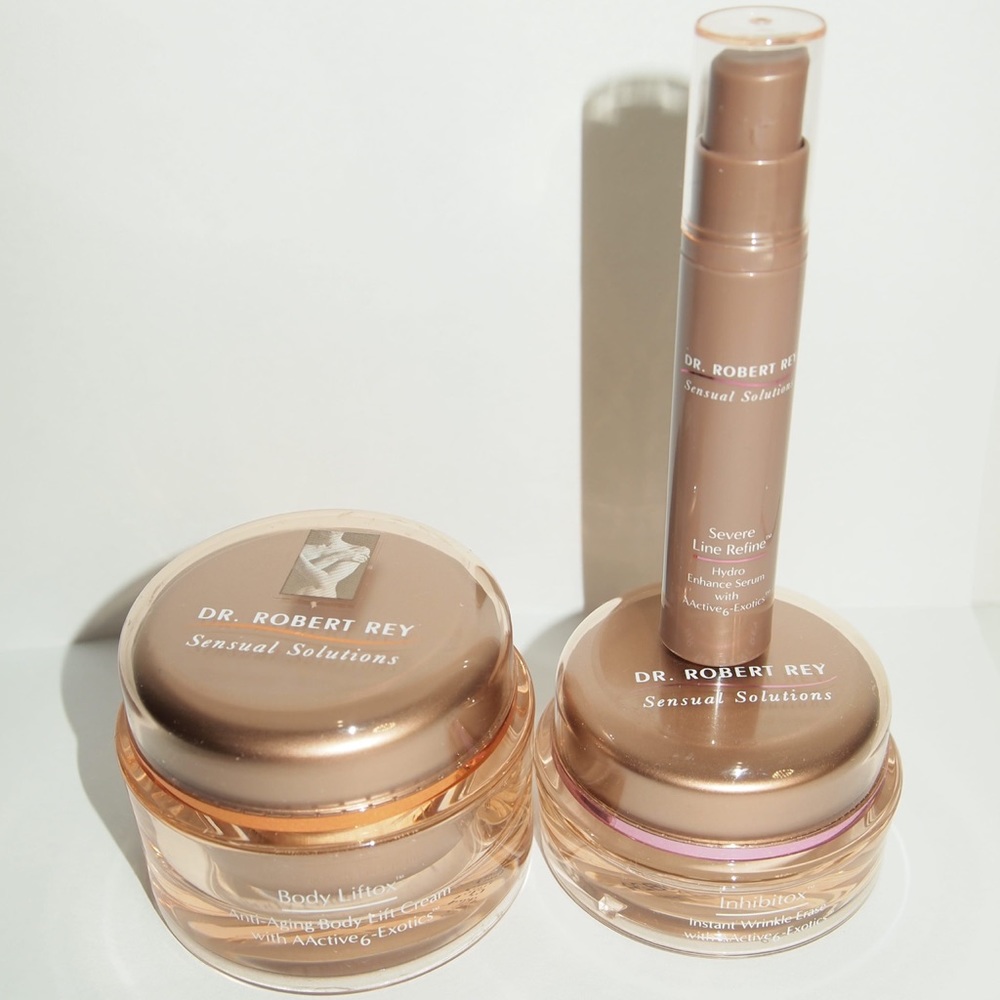 Dr. Robert Rey Skincare SET x 3 NEW ANTIAGING
