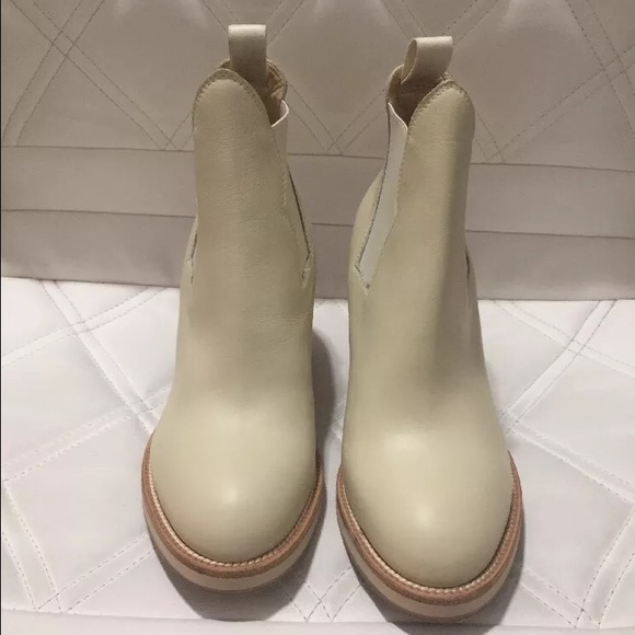 ACNE STUDIO STAR BOOTS VANILLA WHITE BEIGE 41 10 - Picture 3 of 3