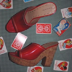 Tahari Rockabilly Mules