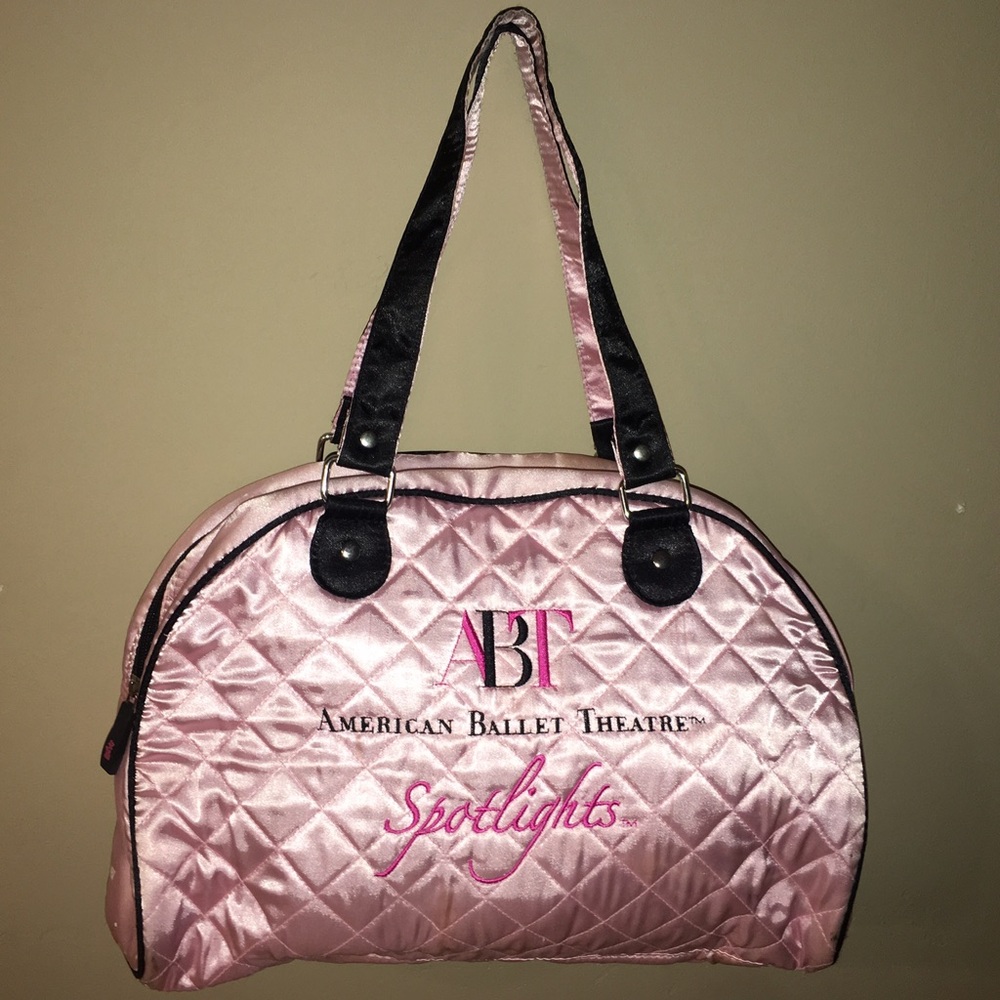 Satin Pastel Pink Ballet Purse