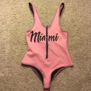 Beach Riot, one piece swimsuit