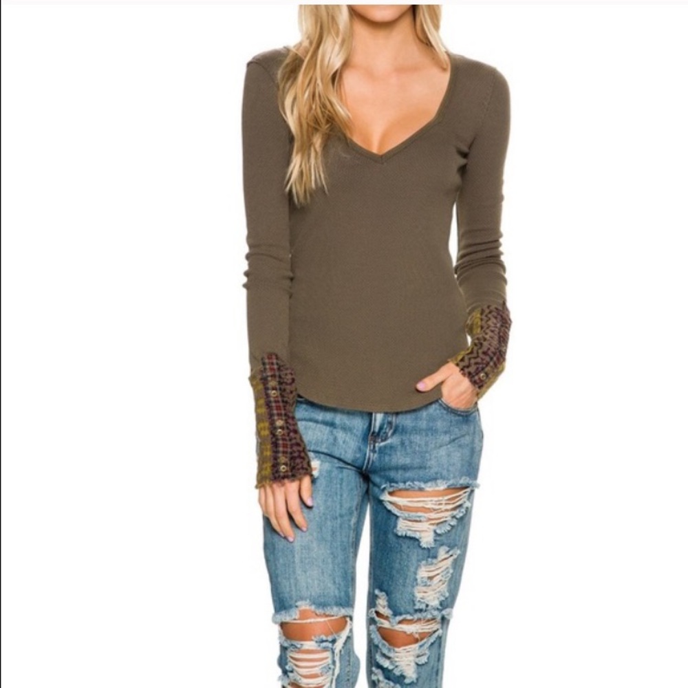 NWT Free People long sleeve thermal
