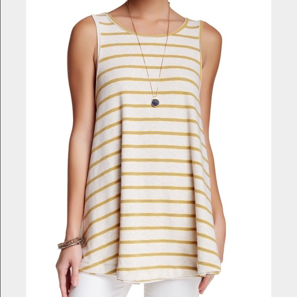 Free People/We the Free Stripe Tank - Picture 2 of 4