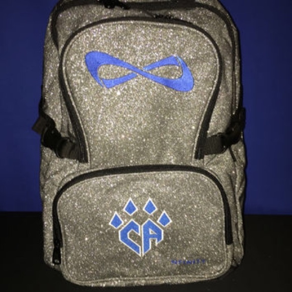 FOUND! ISO nfinity backpacks with big gym logos
