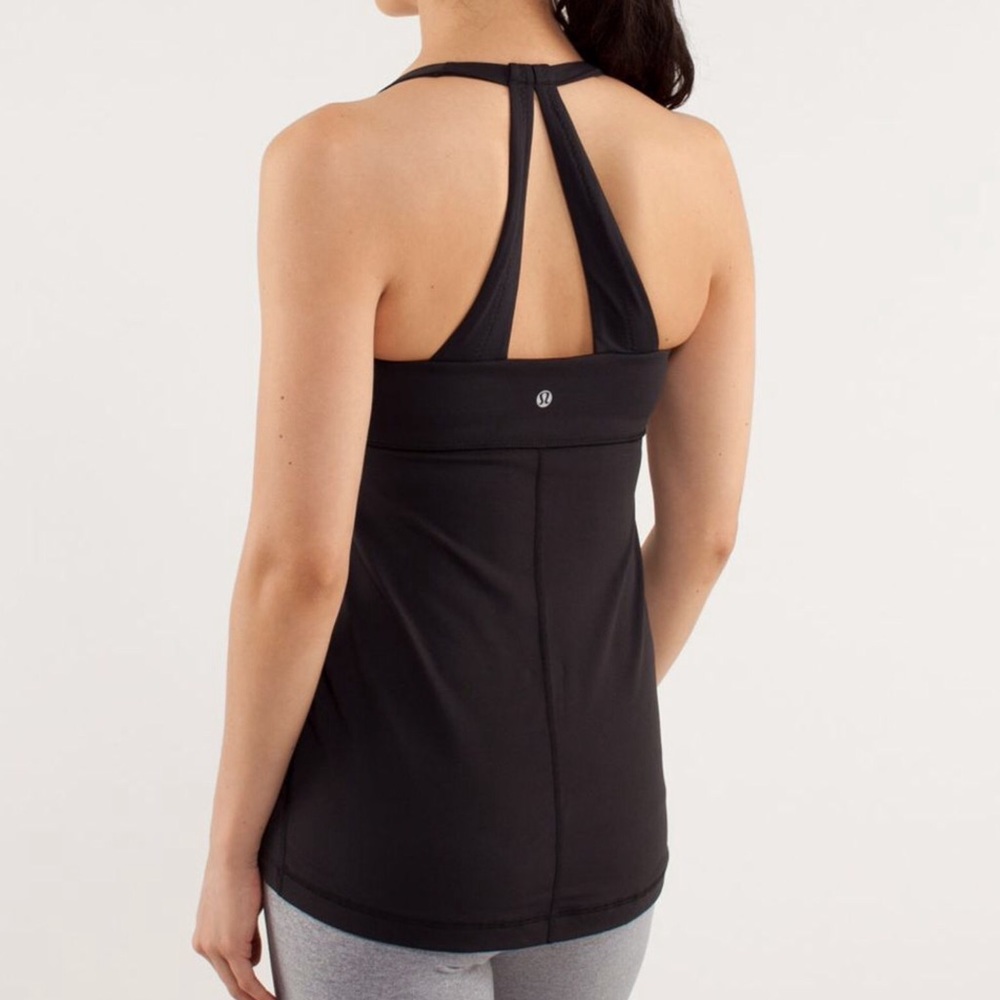 LIKE NEW! Lululemon Scoop Me Up Yoga Tank Black 4