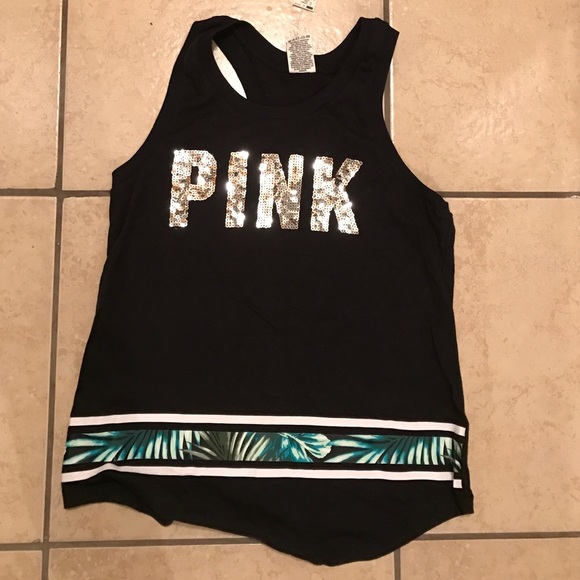PINK Victoria's Secret Tops - PINK bling tank 🌴