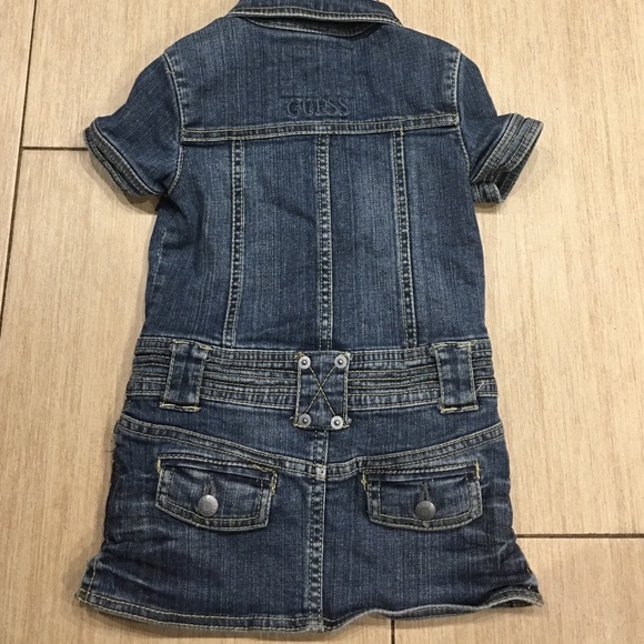 Girls 💋💗💋Denim GUESS Dress💋💗💋 - Picture 2 of 4