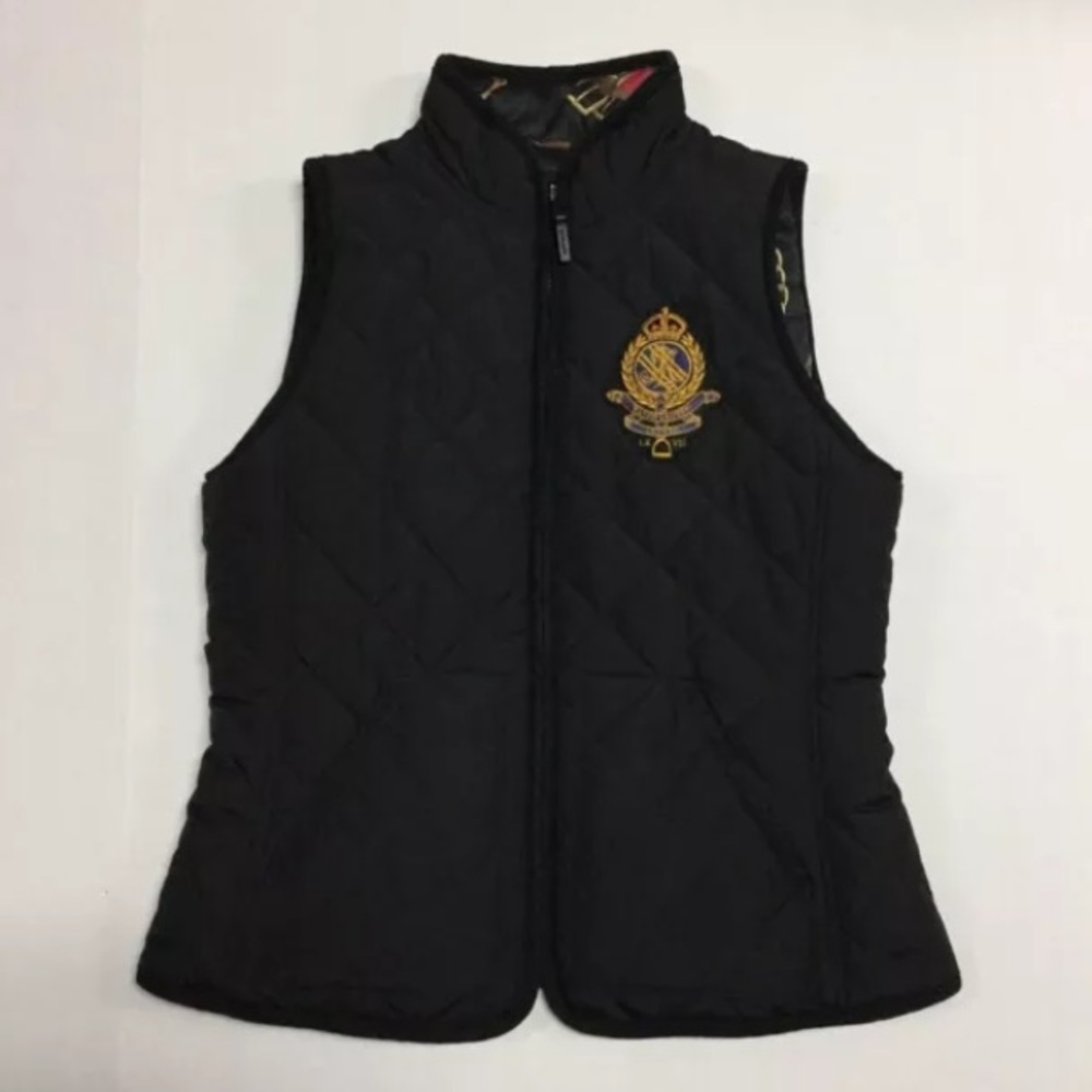 Ralph Lauren Polo equestrian double sided vest