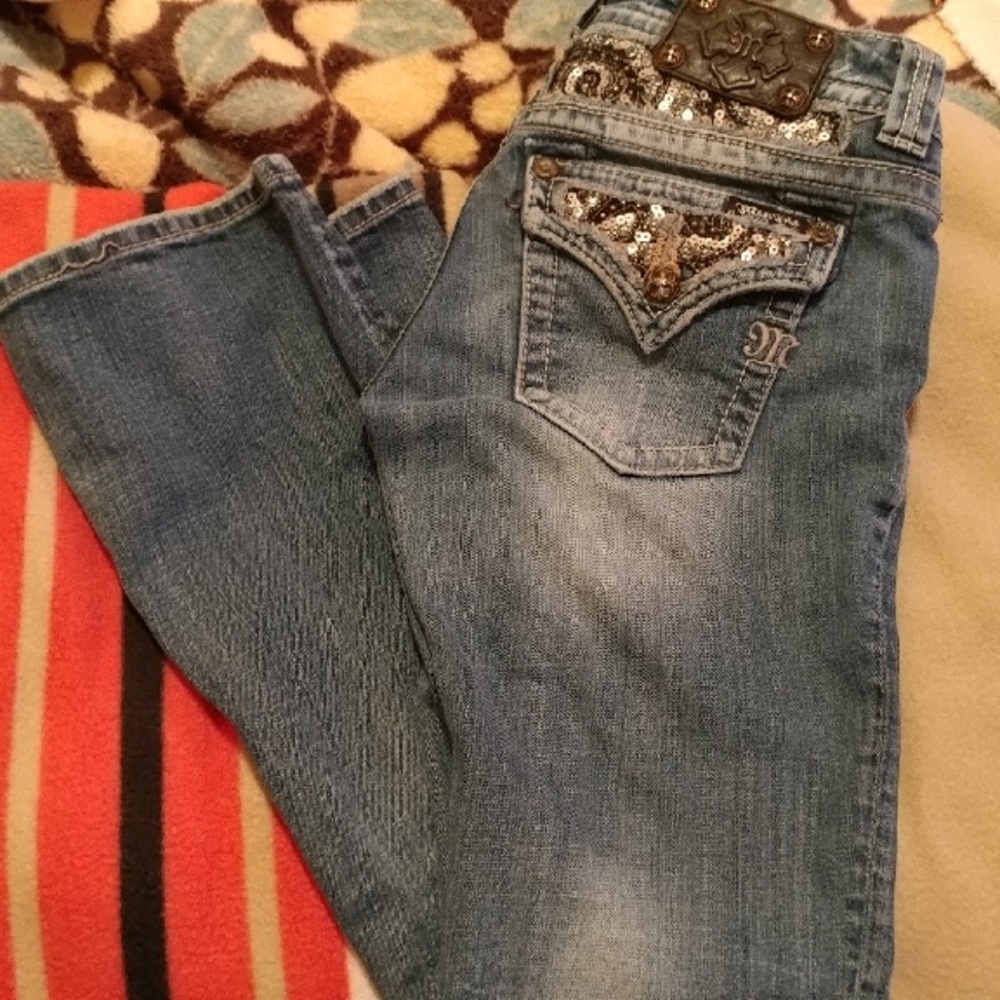 Miss Me Boot Cut Jeans size 26