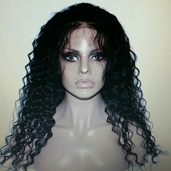 Brazilian Virgin Wavy Lacefront Wig 18-20 inches!! main image 4