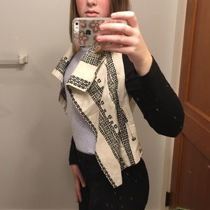 Black and White Nordstrom Blazer