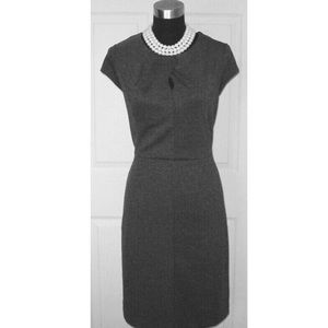 •SOLD• Banana Republic Grey Sheath Dress Sz 4