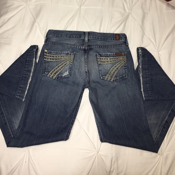 7 For All Mankind Dojo Jeans, 26 - Picture 2 of 4