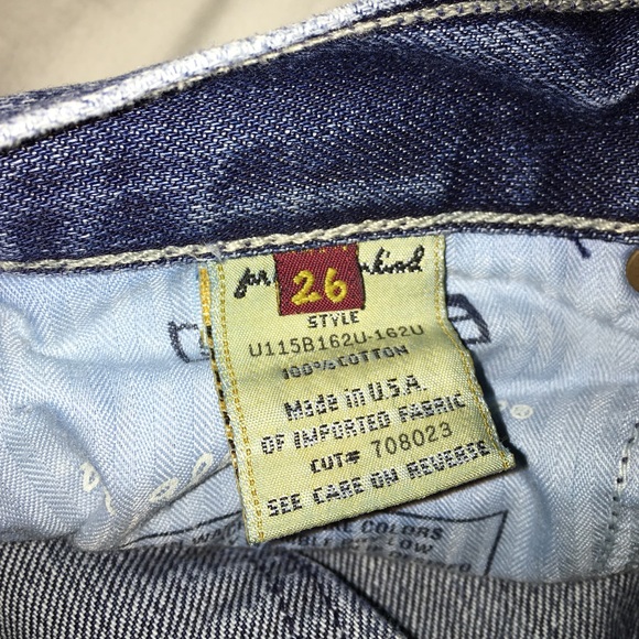 7 For All Mankind Dojo Jeans, 26 - Picture 4 of 4