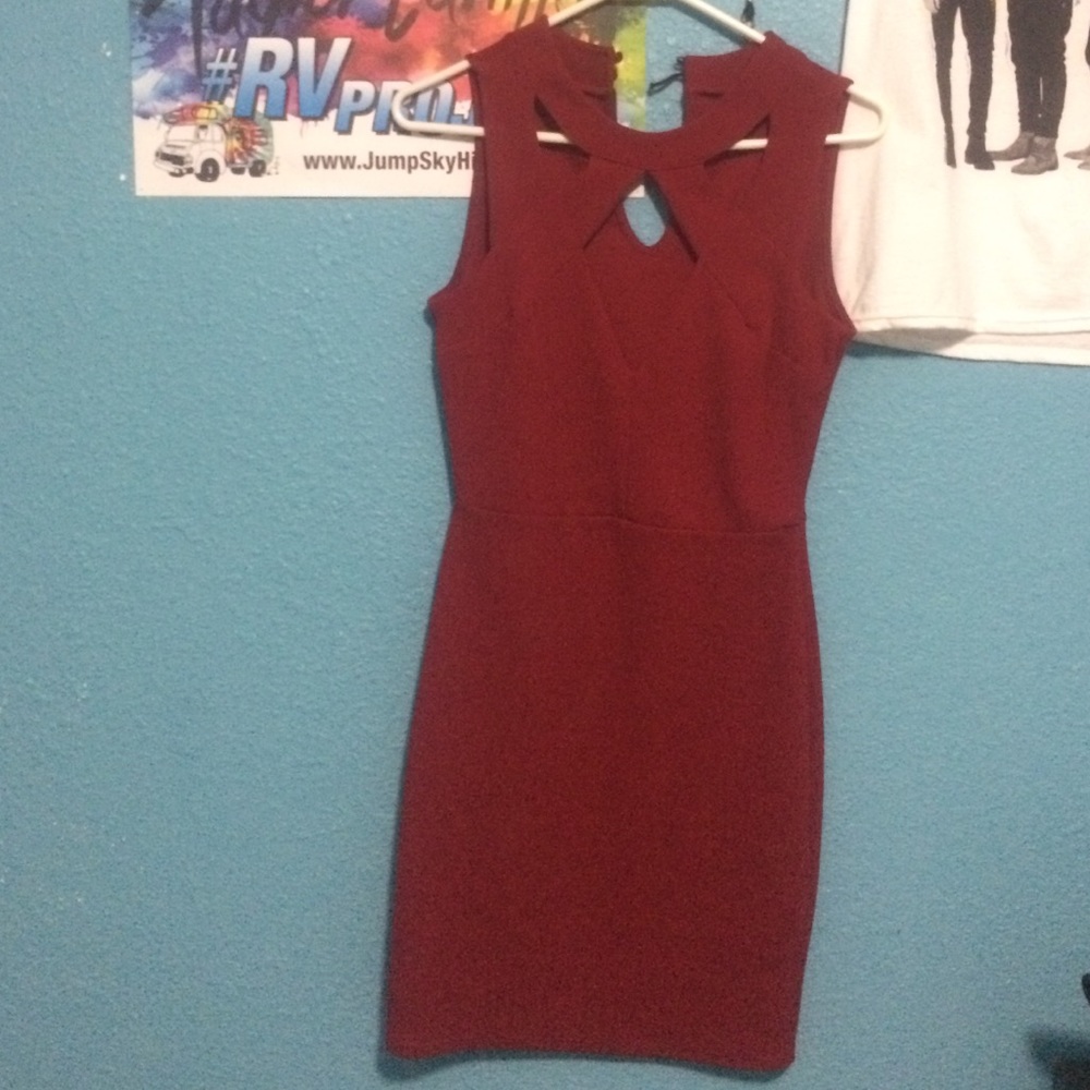 Charlotte Russe red bodycon