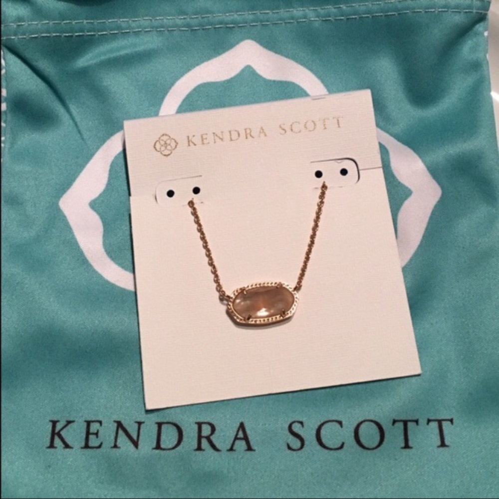 Rose Gold Kendra Scott Necklace