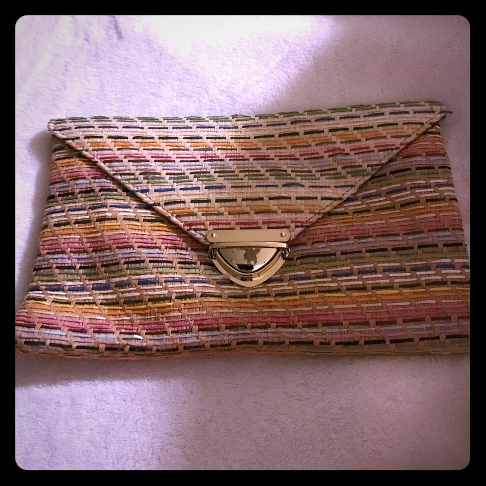 🌊 SWEET STRAW BEACH CLUTCH 🌊
