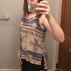 Beachy Split-Length Tank