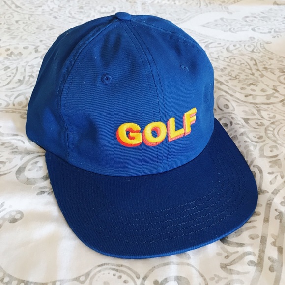 blue golf wang hat