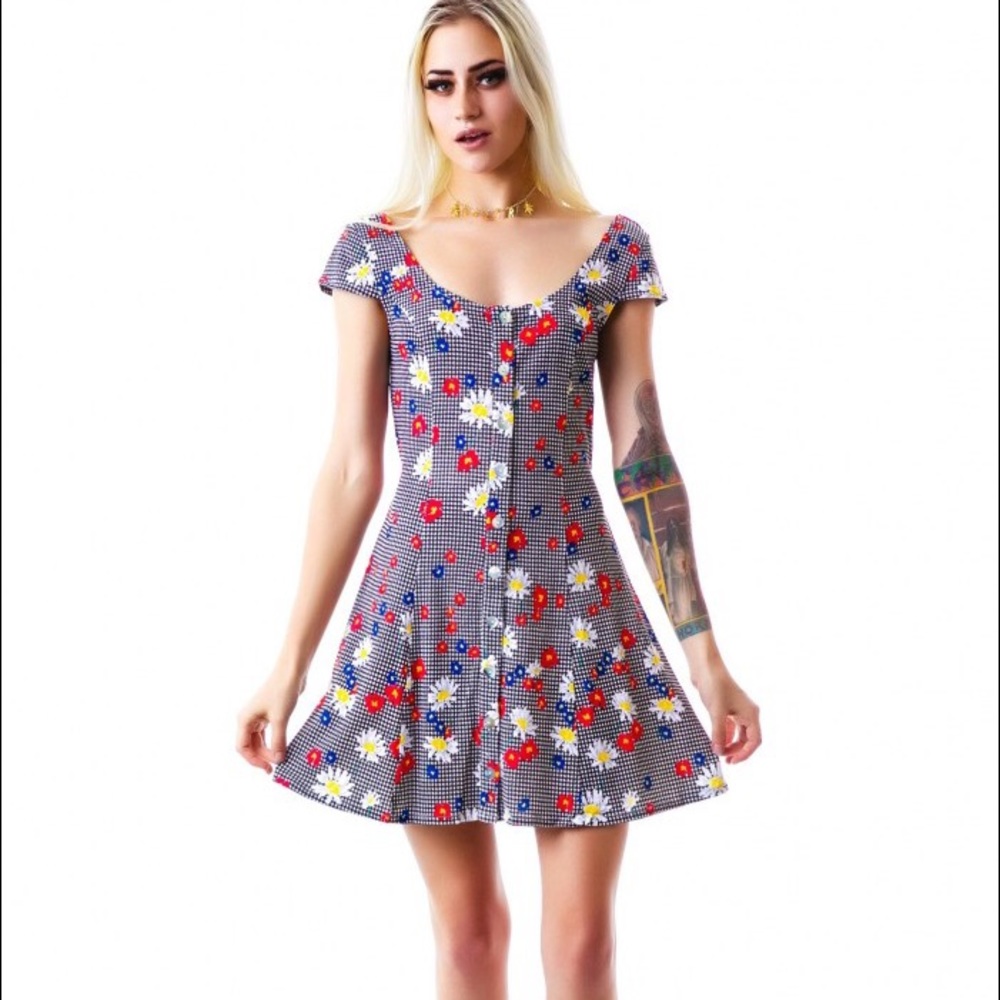 Minkpink floral picnic dress