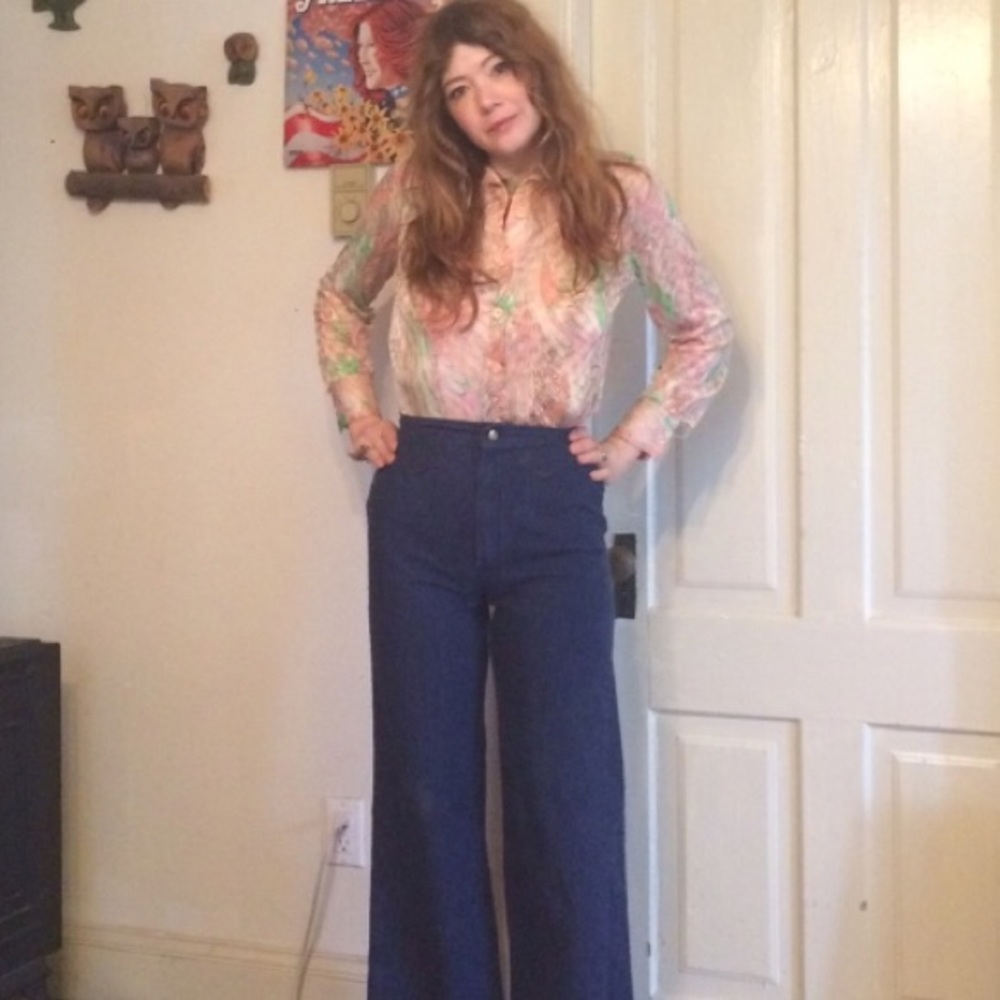 Vintage disco blouse