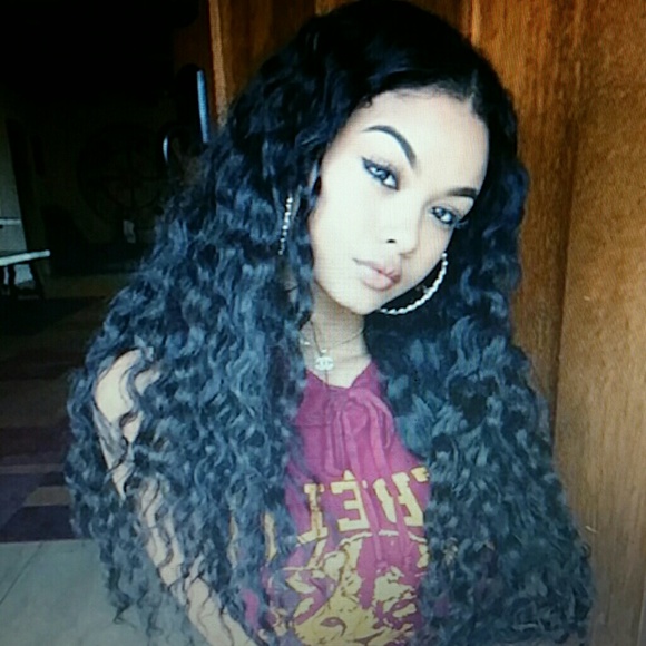 Beautiful Curly Wave Lace Front Wig 20-22 inch main image 4