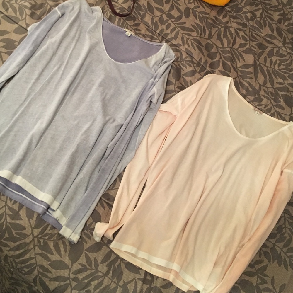 Cozy long sleeve shirts, never worn