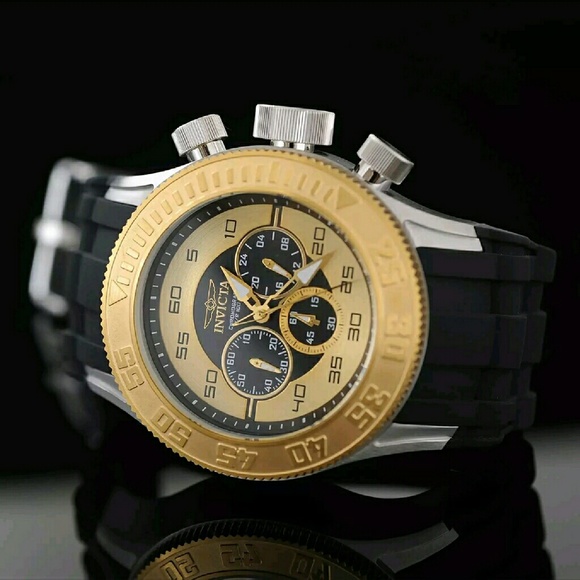 BIG NWT $800 Invicta Chrono Men's driver watch